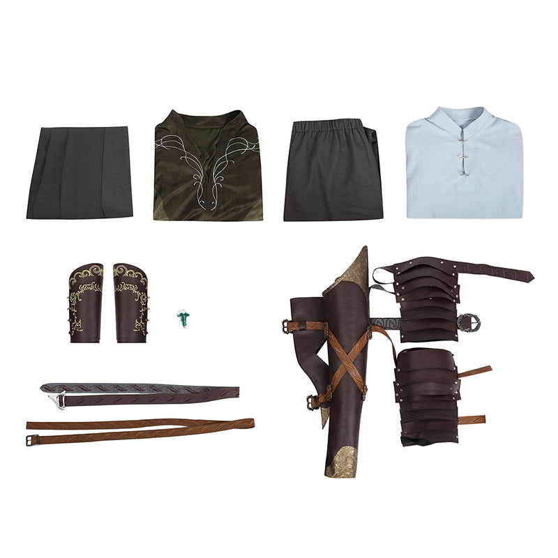 The Lord of the Rings: The Fellowship of the Ring Legolas Cosplay Costume