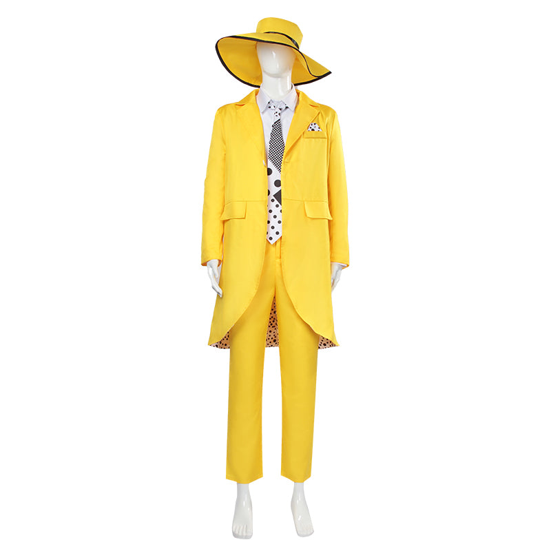 The Mask: The Animated Series Jim Carry Cosplay Costume