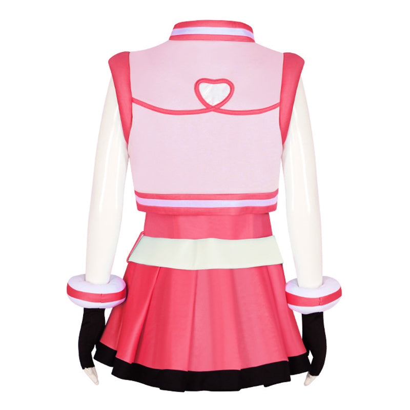 The Powerpuff Girls Z Blossom Momoko Akatsutsumi Cosplay Costume