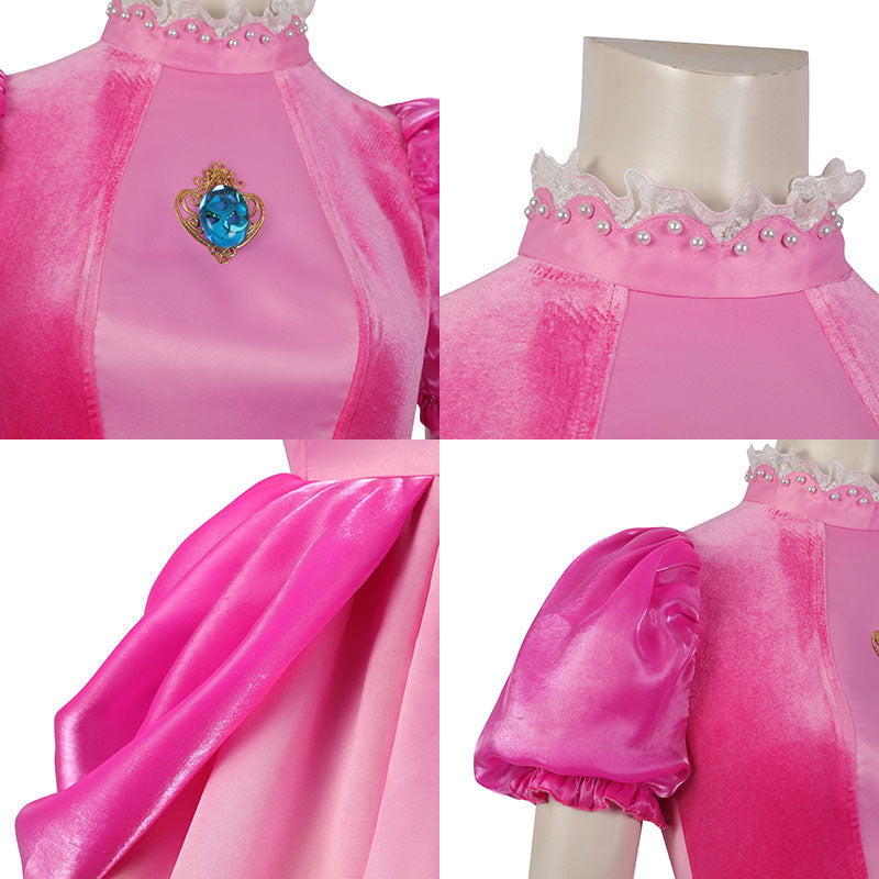 The Super Mario Bros. Princess Peach Cosplay Costume