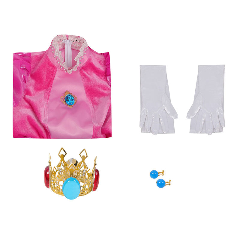 The Super Mario Bros. Princess Peach Cosplay Costume