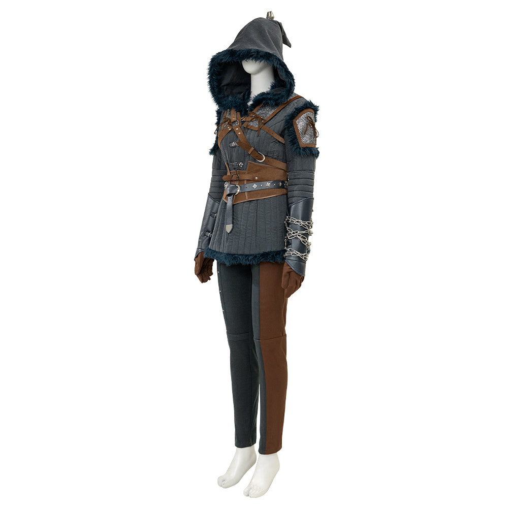 The Witcher IV Ciri Cosplay Costume - Not Included Swords