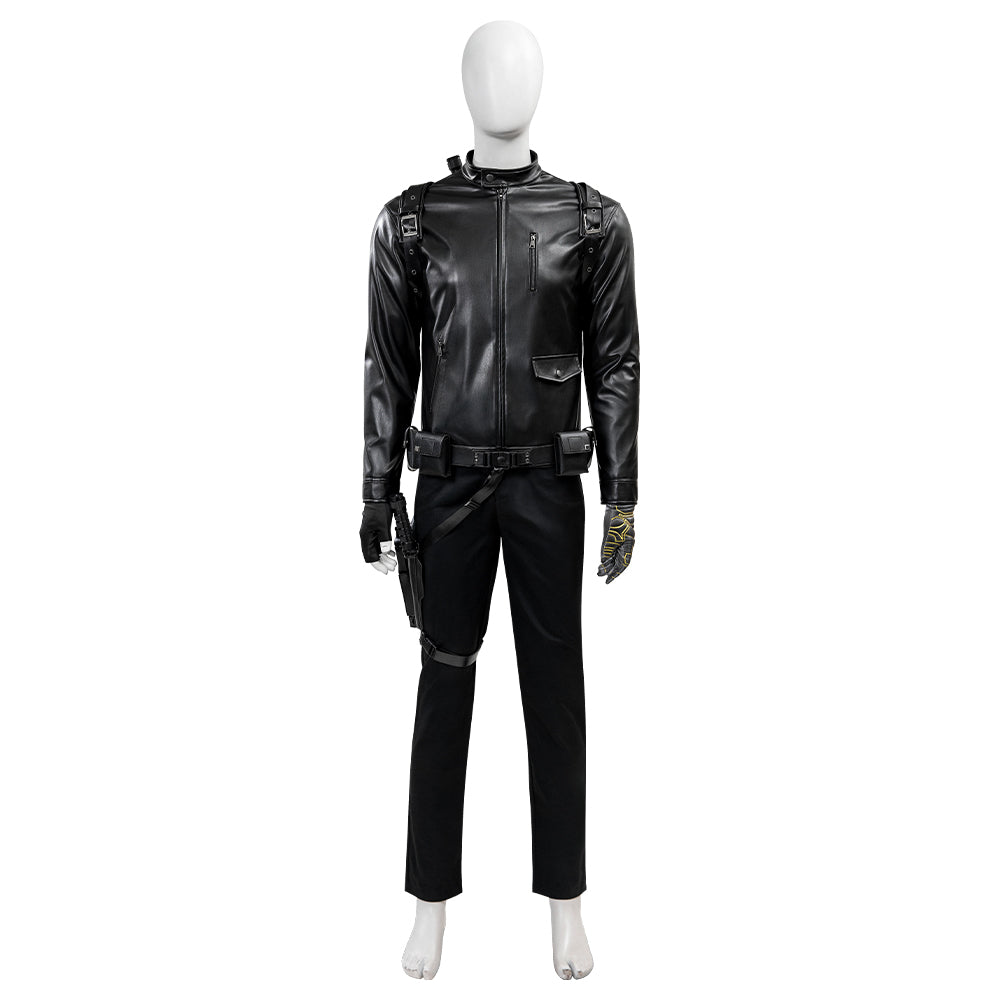 Thunderbolts 2025 Movie Winter Soldier Cosplay Costume (Daggers and gun not included)