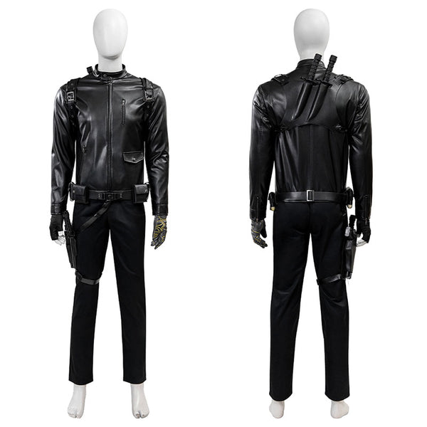 Thunderbolts 2025 Movie Winter Soldier Cosplay Costume (Daggers and gun not included)