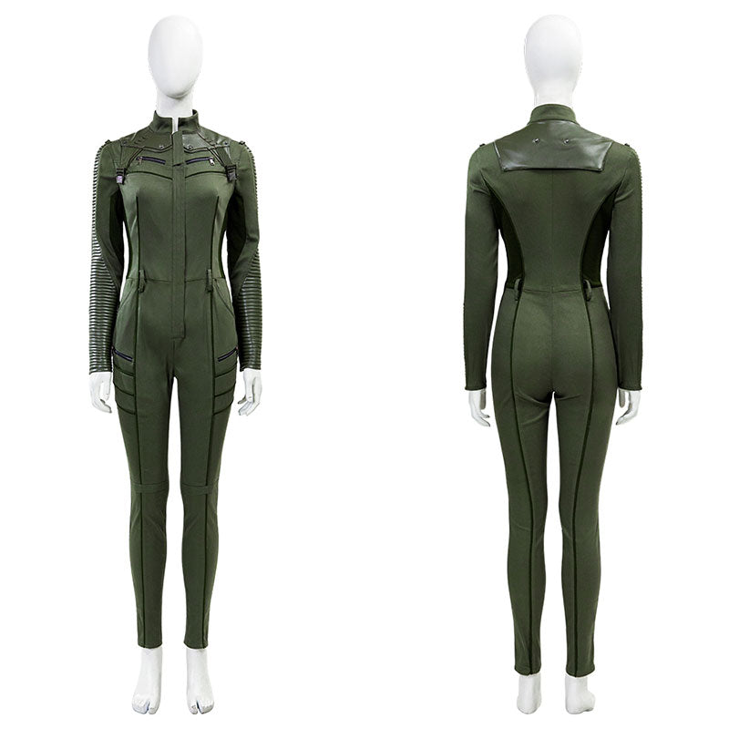 Thunderbolts 2025 Movie Yelena Belova Cosplay Costume (Gun and weapon stick not included)