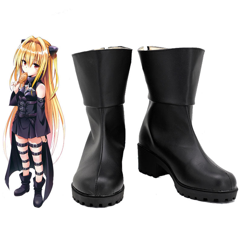 To Love Ru Golden Darkness Konjiki no Yami Yami Cosplay Shoes