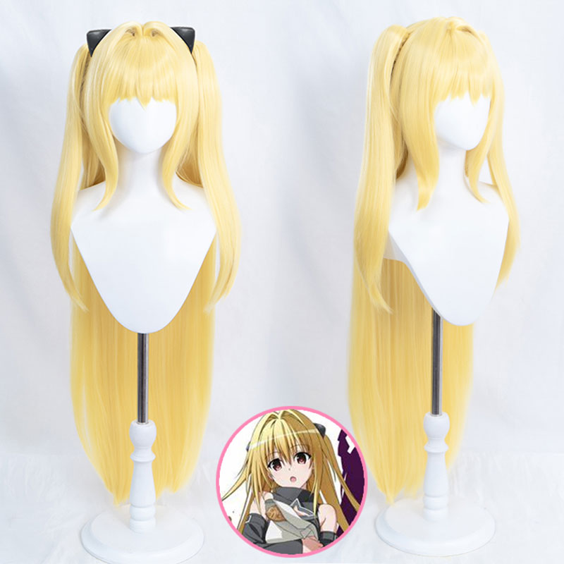 To Love Ru Golden Darkness Konjiki no Yami Yami Cosplay Wig