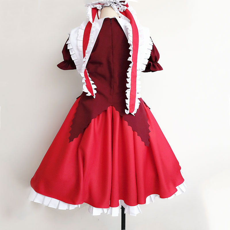 Touhou Project Hina Kagiyama Cosplay Costume