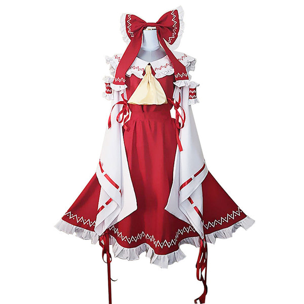 Touhou Project Reimu Hakurei Cosplay Costume