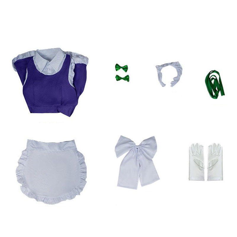 Touhou Project Sakuya Izayoi Cosplay Costume