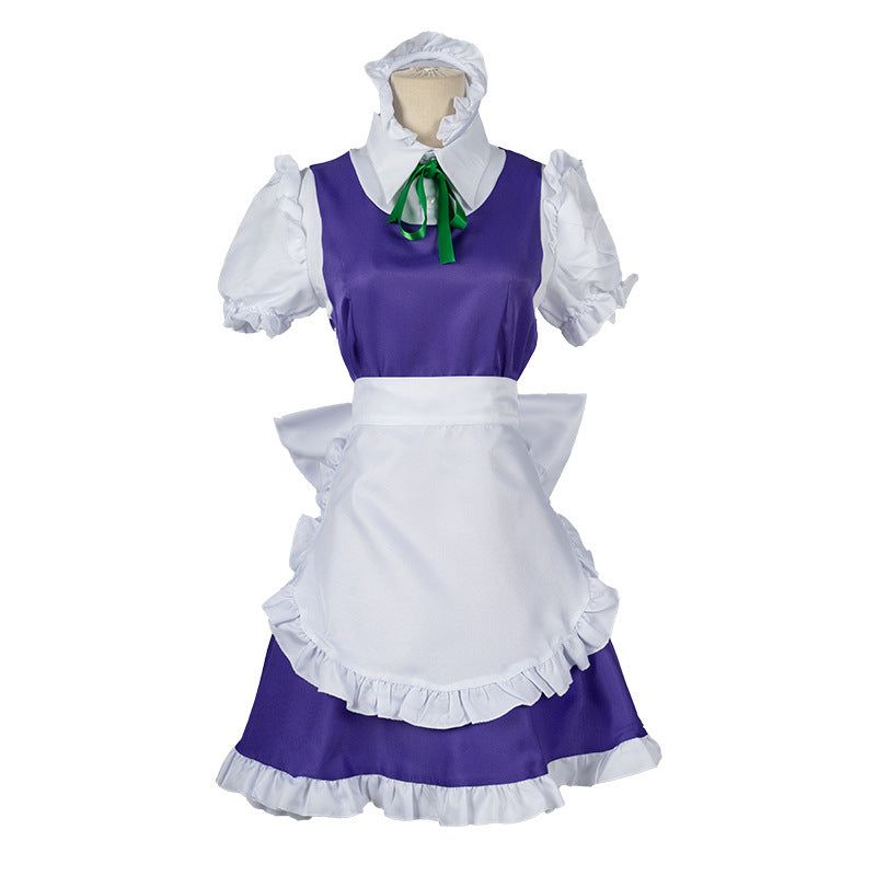 Touhou Project Sakuya Izayoi Cosplay Costume