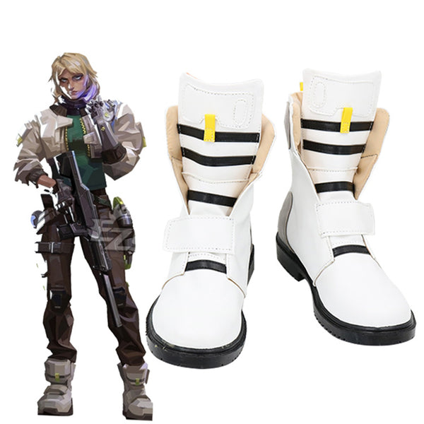 Valorant Agent 23 Deadlock Cosplay Shoes