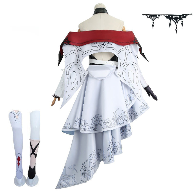 Virtual YouTuber -Justice- Elizabeth Rose Bloodflame Cosplay Costume