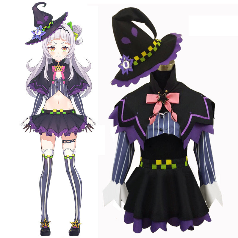 Hololive Virtual YouTuber Murasaki Shion Cosplay Costume