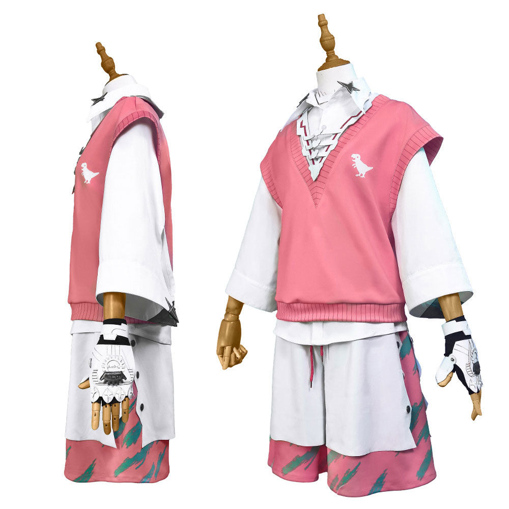 Virtual YouTuber Akagi Wen Cosplay Costume