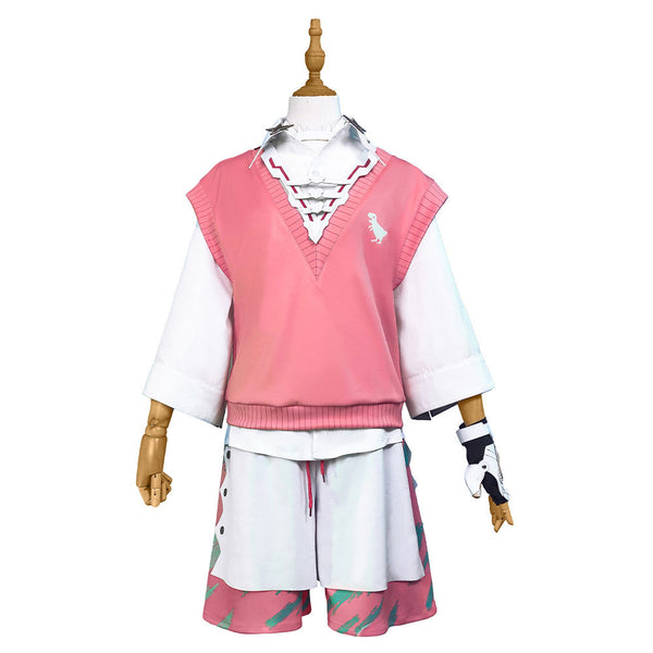 Virtual YouTuber Akagi Wen Cosplay Costume