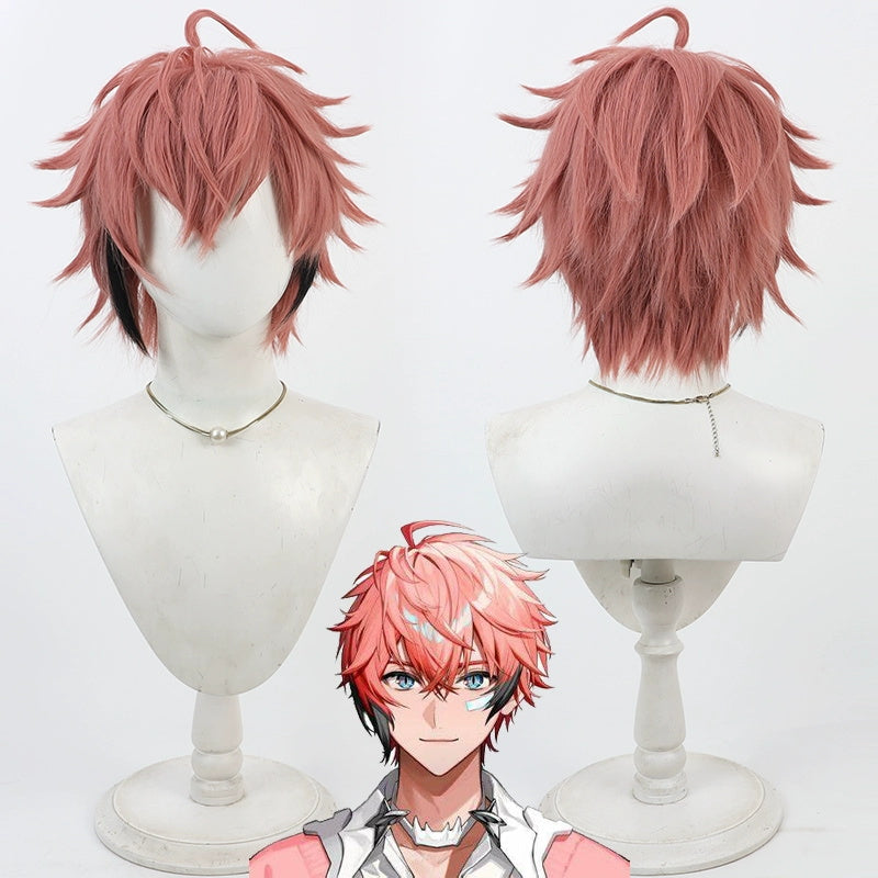 Virtual YouTuber Akagi Wen Cosplay Wig