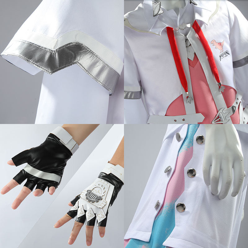 Virtual YouTuber Akagi Wen Hero Ver. Cosplay Costume