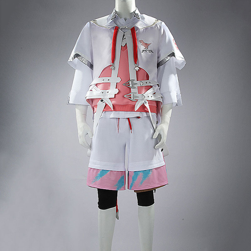 Virtual YouTuber Akagi Wen Hero Ver. Cosplay Costume