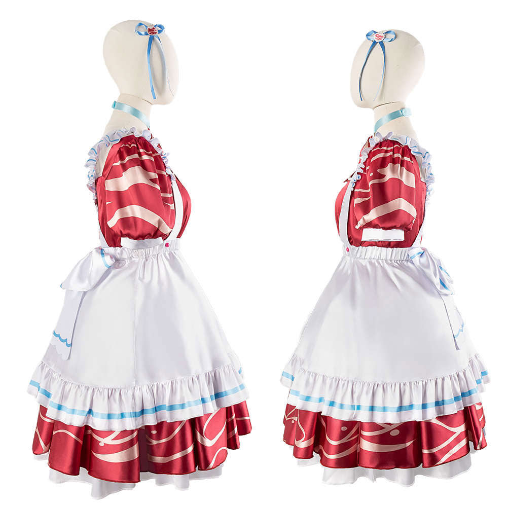 Virtual YouTuber Akami Karubi Cosplay Costume