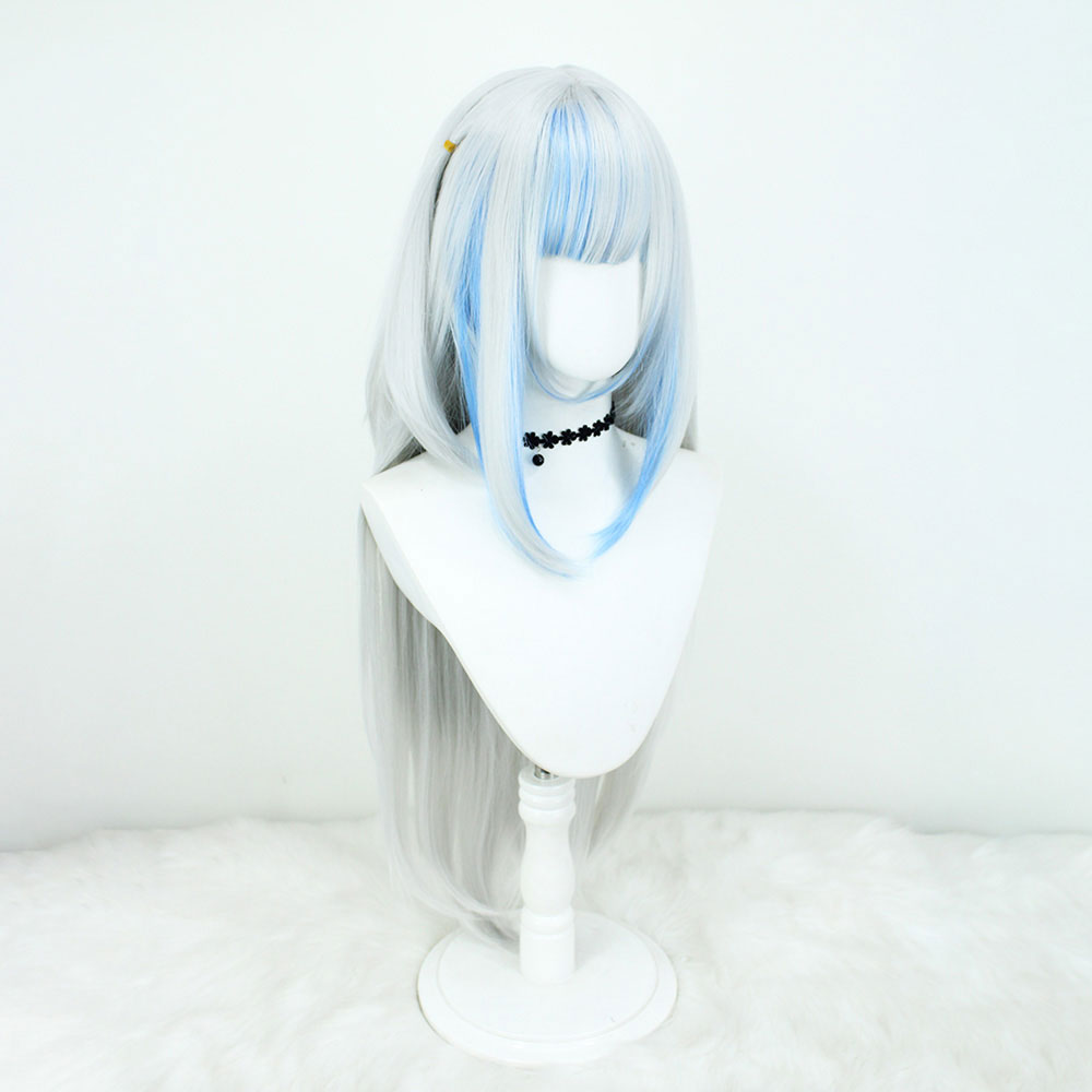 Virtual YouTuber Hololive Gawr Gura Sixth Costume Cosplay Wig