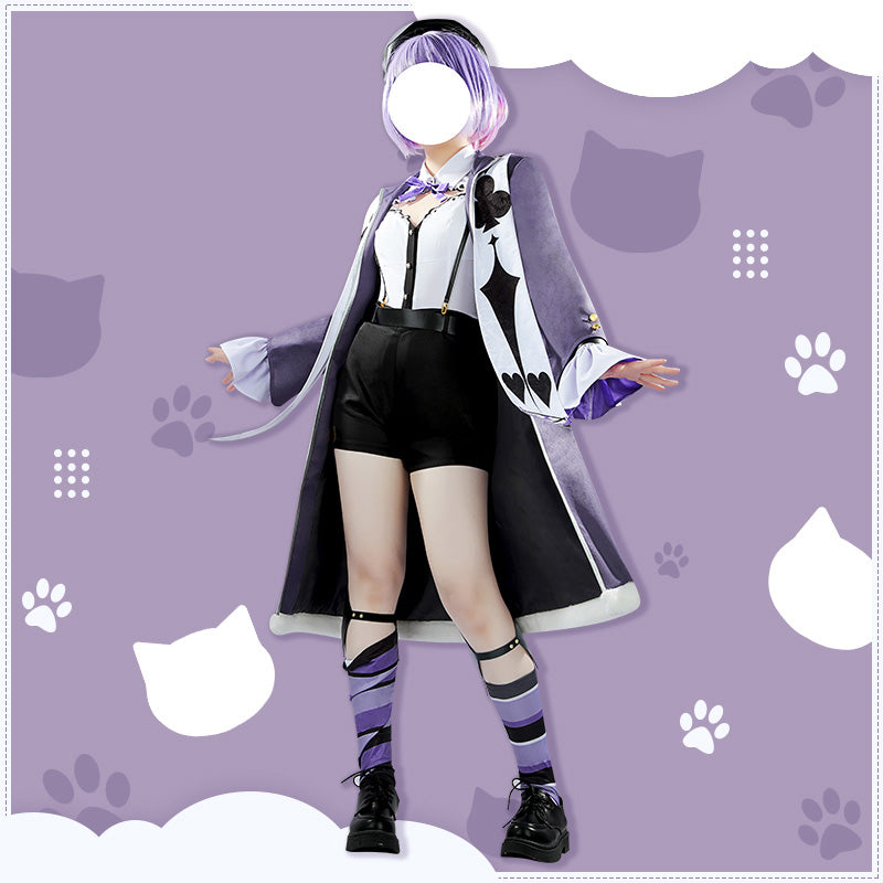 Virtual YouTuber Hololive Nekomata Okayu Fifth Costume Cosplay Costume