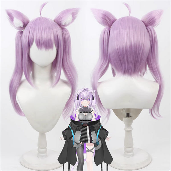 Virtual YouTuber Hololive Nekomata Okayu Seventh Costume Cosplay Wig