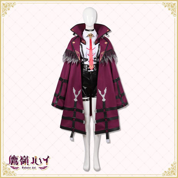 Virtual YouTuber Hololive Secret Society holoX Takane Lui Cosplay Costume