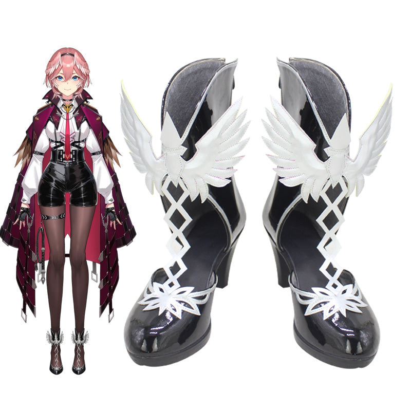 Virtual YouTuber Hololive Secret Society holoX Takane Lui Cosplay Shoes