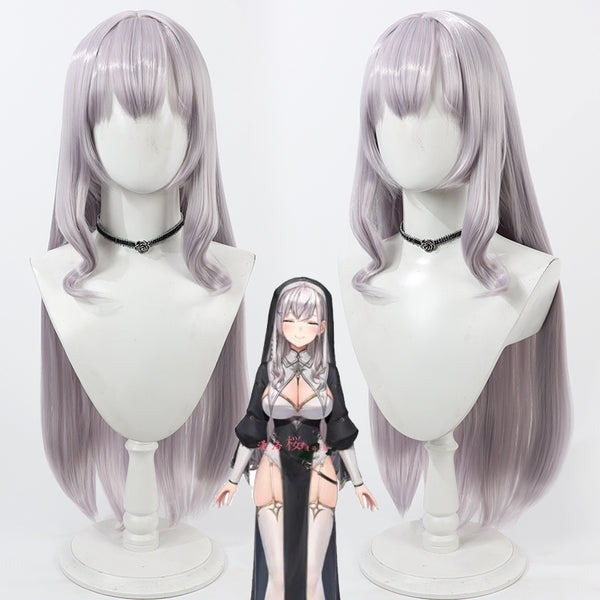 Virtual YouTuber Hololive Shirogane Noel Sixth Costume Cosplay Wig