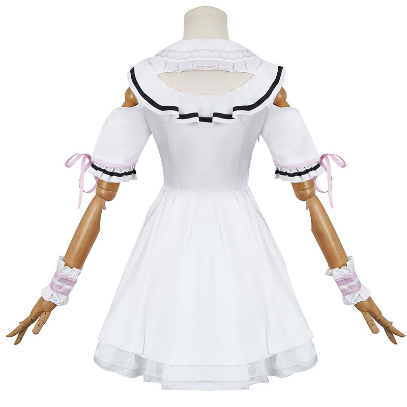 Virtual YouTuber Minato Aqua Minato Aqua Maid Dress Cosplay Costume