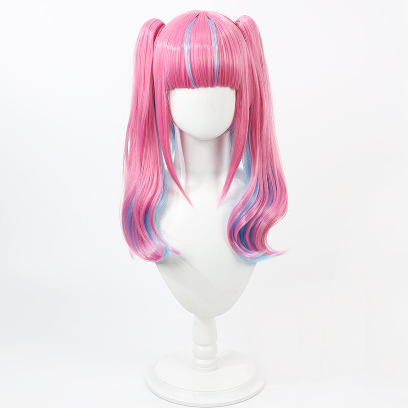 Virtual YouTuber Minato Aqua Minato Aqua Maid Dress Cosplay Wig