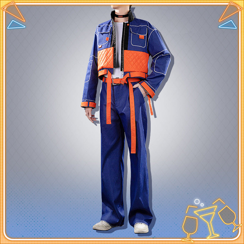 Virtual YouTuber NIJISANJI Kitami Yusei 3SKM Outfit Cosplay Costume