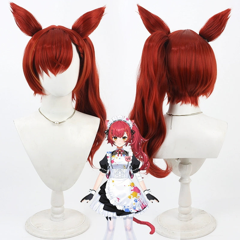 Virtual YouTuber Nekota Tsuna Third Costume Cosplay Wig