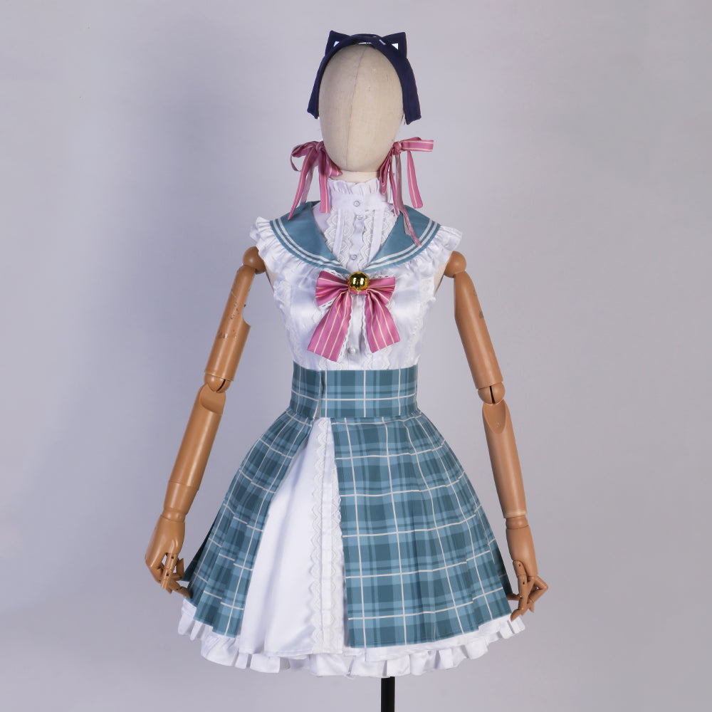 Virtual YouTuber Nijisanji Ethyria Millie Parfait Last Zuttomo Winter Outfit Cosplay Costume