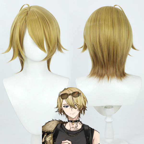 Virtual YouTuber Nijisanji Luxiem Luca Kaneshiro New Outfit Cosplay Wig