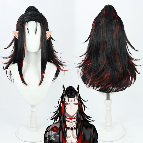 Virtual YouTuber Nijisanji Luxiem Vox Akuma New Outfit Cosplay Wig