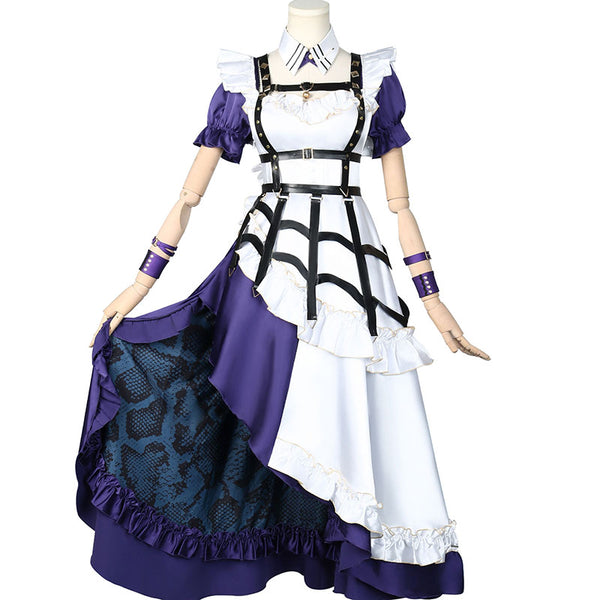 Virtual YouTuber Nijisanji XSOLEIL Meloco Kyoran Second Outfit Cosplay Costume