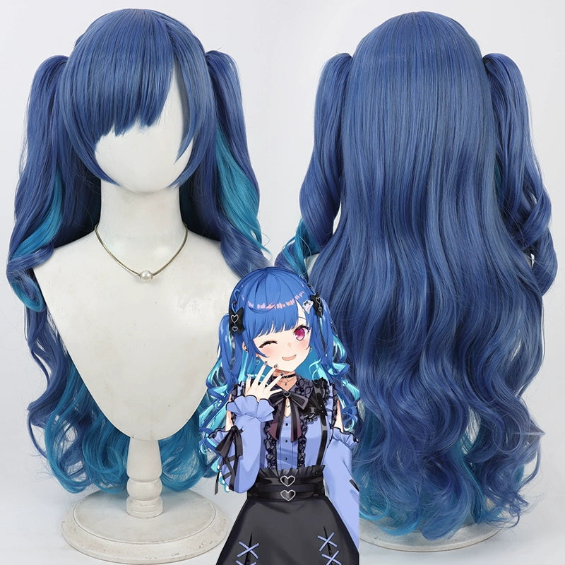 Virtual YouTuber Nishizono Chigusa Jirai Kei Style Outfit Cosplay Wig