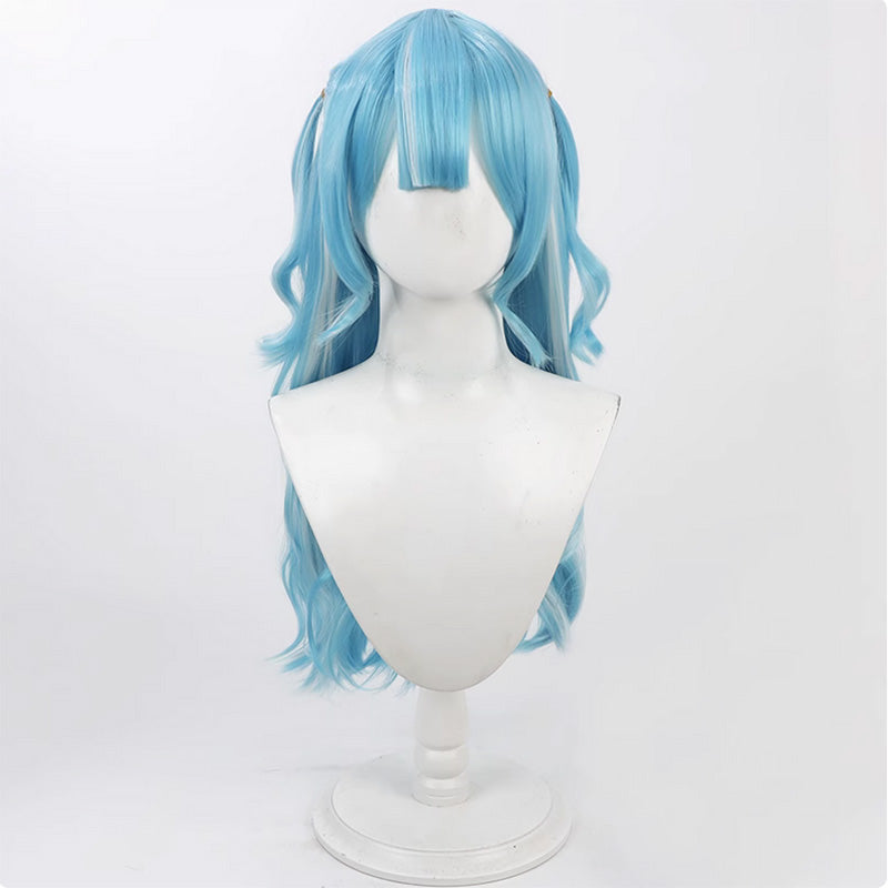 Virtual YouTuber VSPO! Shiranami Ramune C Edition Cosplay Wig