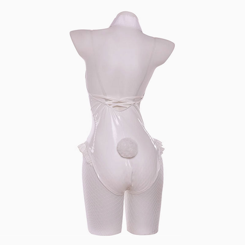 BiCute Bunnies Rurudo White Color Bunny Girl Cosplay Costume