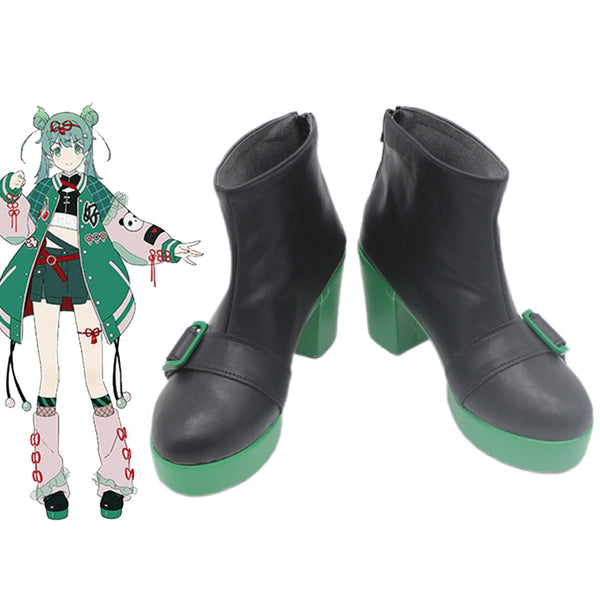 Vocaloid HAO feat. Hatsune Miku Cosplay Shoes