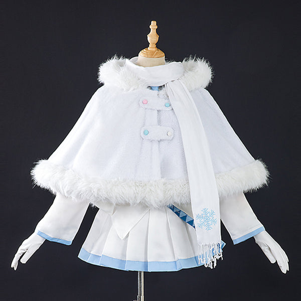 Vocaloid Hatsune Miku Snow Miku 2024 x Mitsukoshi Cosplay Costume
