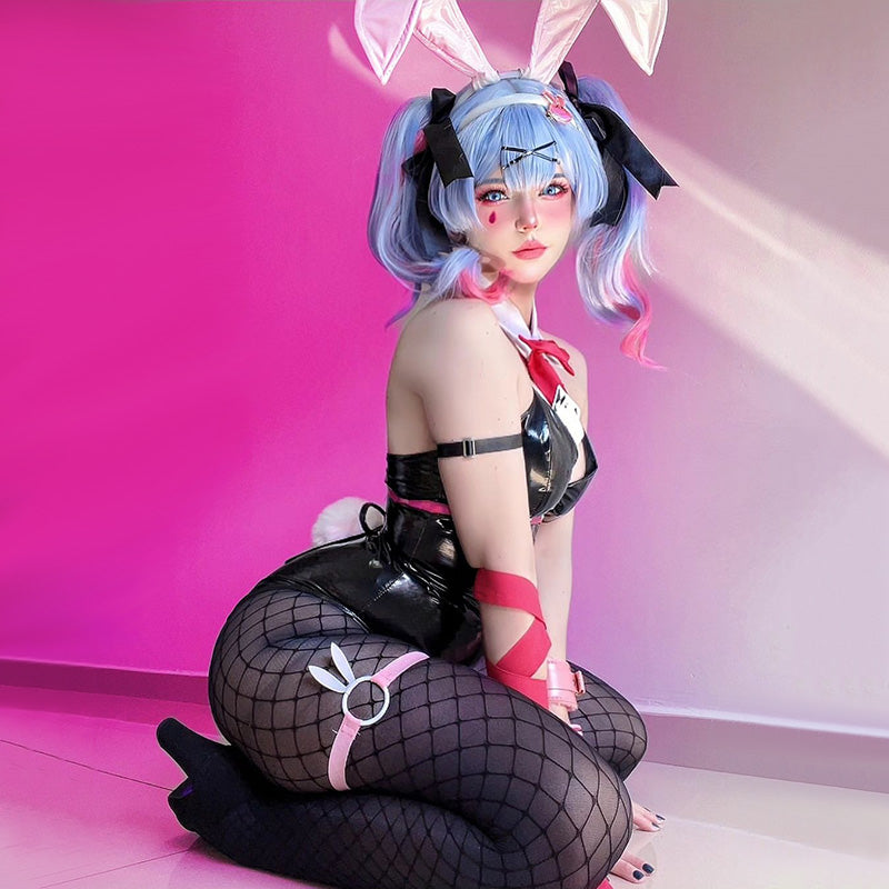 Vocaloid Pure Pure Hatsune Miku Rabbit Hole Cosplay Costume