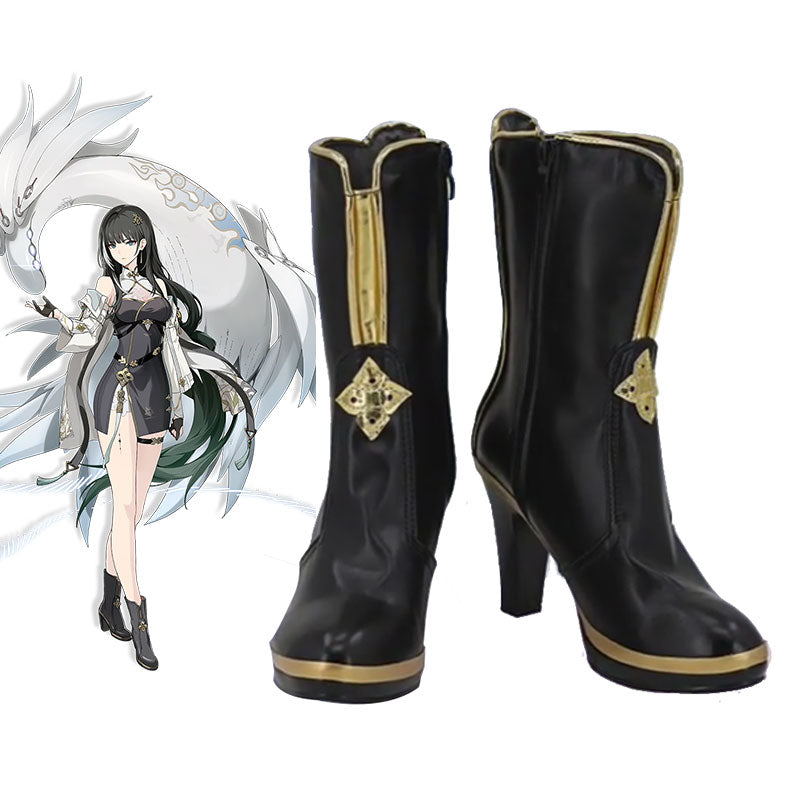 Wuthering Waves Baizhi Cosplay Shoes