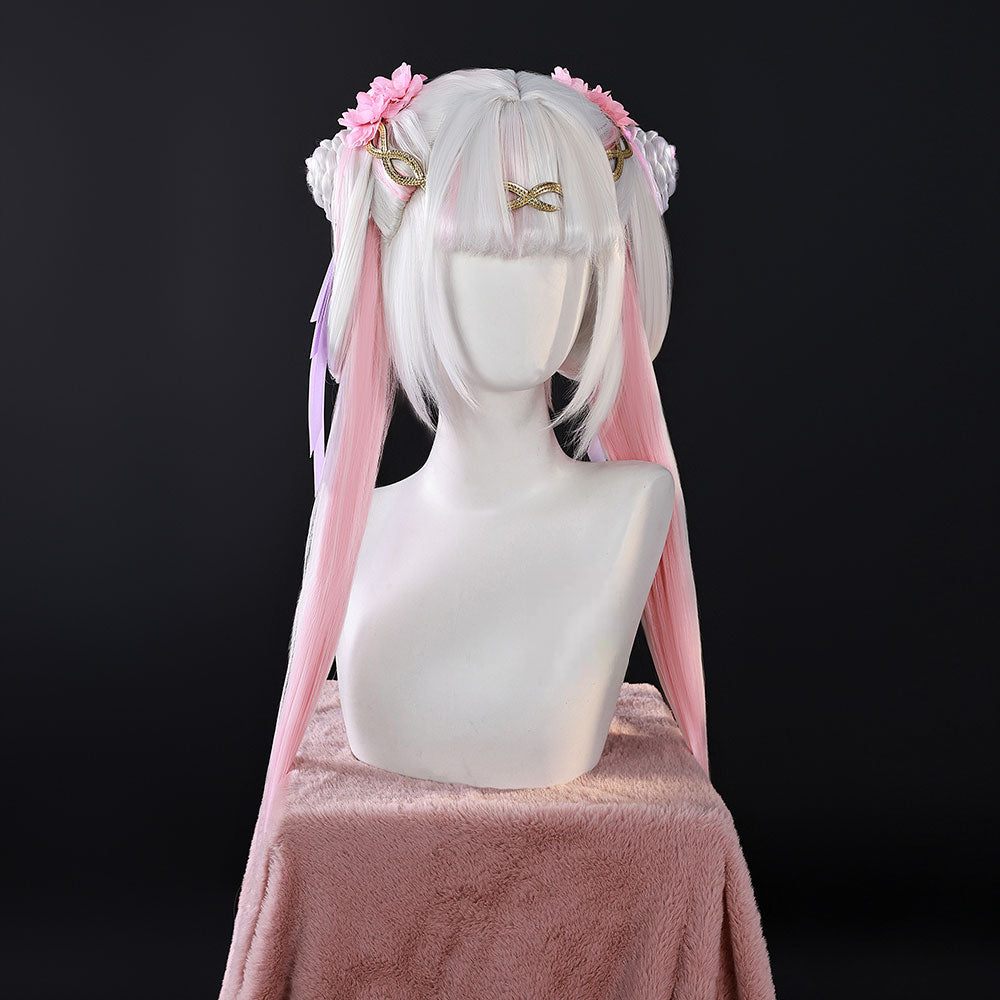 Wuthering Waves Jinhsi Peach Blossom Cosplay Wig