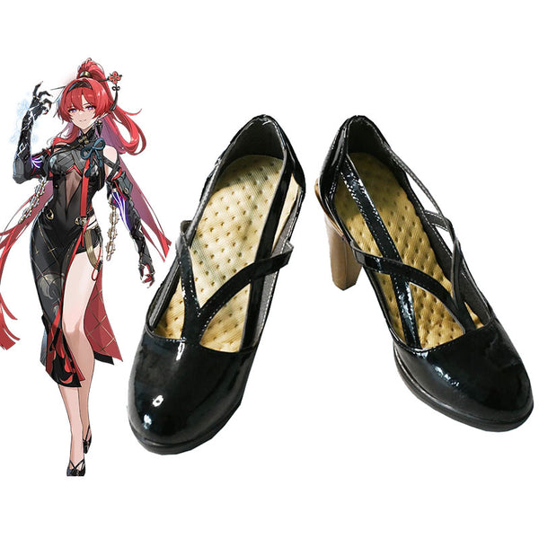 Wuthering Waves Yinlin Cosplay Shoes