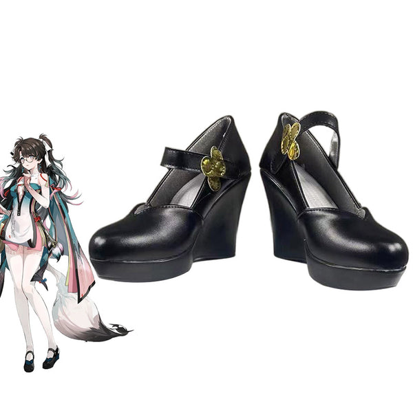 Wuthering Waves Zhezhi Cosplay Shoes