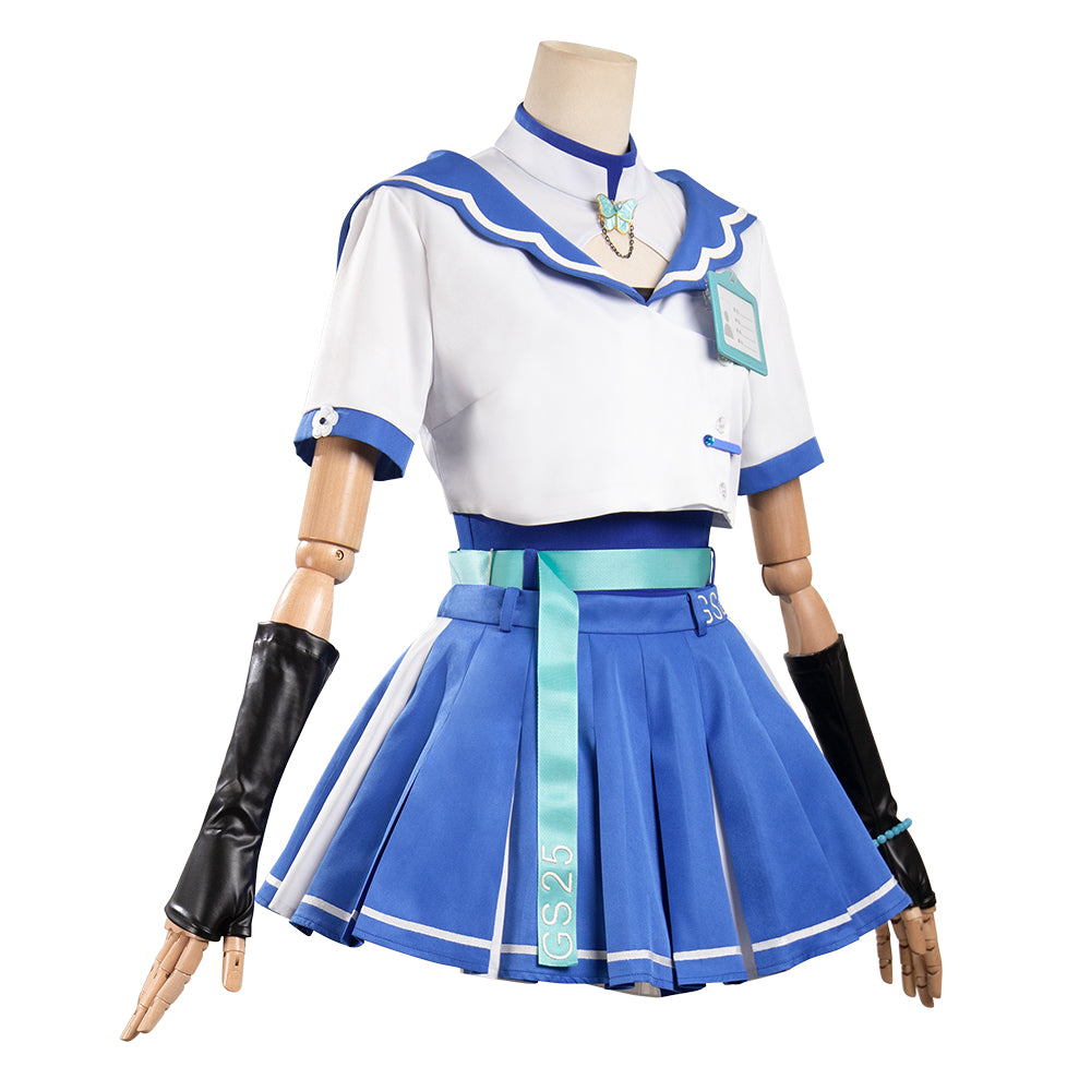 Wuthering Waves x GS25 Collaboration Chun Cosplay Costume