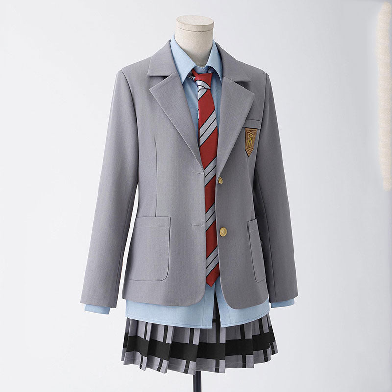 Your Lie in April Shigatsu wa Kimi no Uso Kaori Miyazono Cosplay Costume